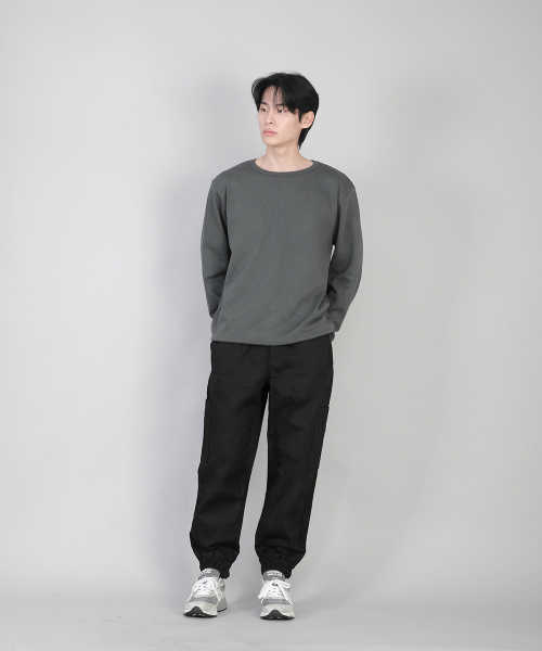 SAINTCREW（セントクルー）の「無地RネックスウェットシャツRRS-873スレートグレー（スウェット・メンズ・その他・MEDIUM/LARGE/SMALL/X-LARGE/XXXX-LARGE/XX-LARGE/XXX-LARGE）」の11枚目の写真