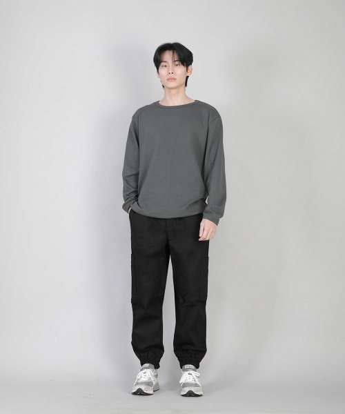 SAINTCREW（セントクルー）の「無地RネックスウェットシャツRRS-873スレートグレー（スウェット・メンズ・その他・MEDIUM/LARGE/SMALL/X-LARGE/XXXX-LARGE/XX-LARGE/XXX-LARGE）」の12枚目の写真