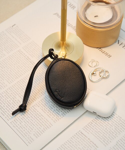 gemeil（ジェムイル）の「オーバルポーチチャーム(PT-360)（その他小物・レディース・グレー/ブルー/グレー系その他/ブラック・FREE）」の2枚目の写真