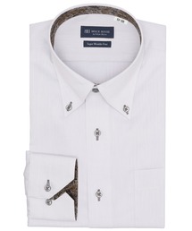 【超形態安定】 形態安定ノンアイロン ボタンダウン 長袖ビジネスワイシャツ(大きいサイズ・長いサイズ)