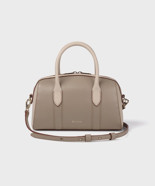 Paul Smith(ポールスミス)の「カラーミックスボストンバッグ / 555427 WN170S(ボストンバッグ・レディース・ライトグリーン/ベージュ/ネイビー・FREE)」の2枚目の写真