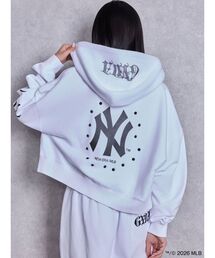 【MLB × New Era ×GYDA】bijouショートスウェットパーカー