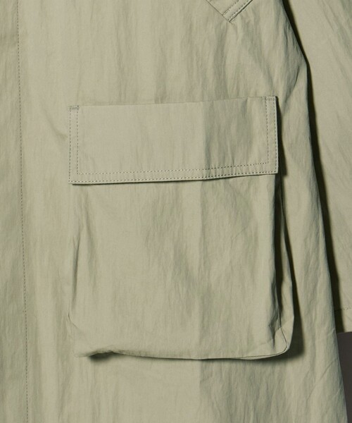 CITEN(シテン)の「<CITEN>スプリングコート(ステンカラーコート・レディース・オフホワイト/ライム・M/S)」の16枚目の写真