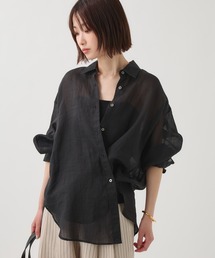 BABYLONE（バビロン）の「【欠品カラー予約】ラミーシアーカシュクールシャツ（シャツ/ブラウス）」
