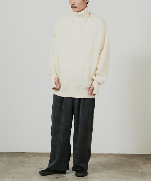 superNova.(スーパーノヴァ)の「superNova. Tutle neck sweater / SN-353A(ニット/セーター・メンズ・ナチュラル・M)」の12枚目の写真