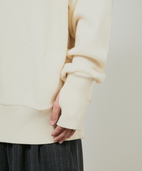 superNova.(スーパーノヴァ)の「superNova. Tutle neck sweater / SN-353A(ニット/セーター・メンズ・ナチュラル・M)」の6枚目の写真
