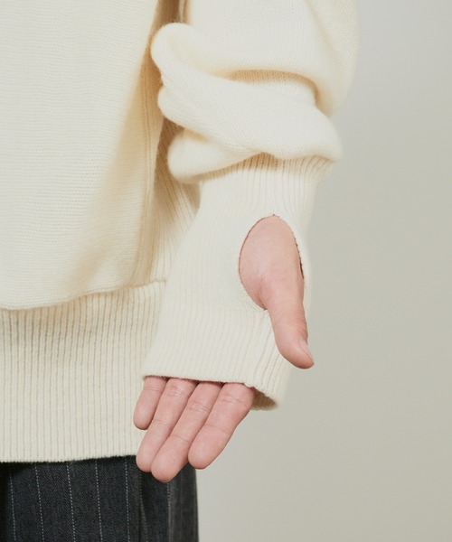 superNova.(スーパーノヴァ)の「superNova. Tutle neck sweater / SN-353A(ニット/セーター・メンズ・ナチュラル・M)」の3枚目の写真