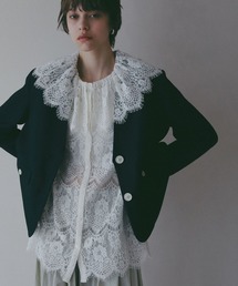 BAYFLOW | 【EF(エフ)】スカラップレースブラウス（WOMEN）(シャツ/ブラウス)