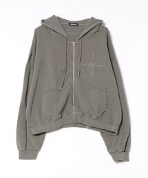 dispark | DISPARK/【26年春新作】スタッズダブルジップパーカー(パーカー)