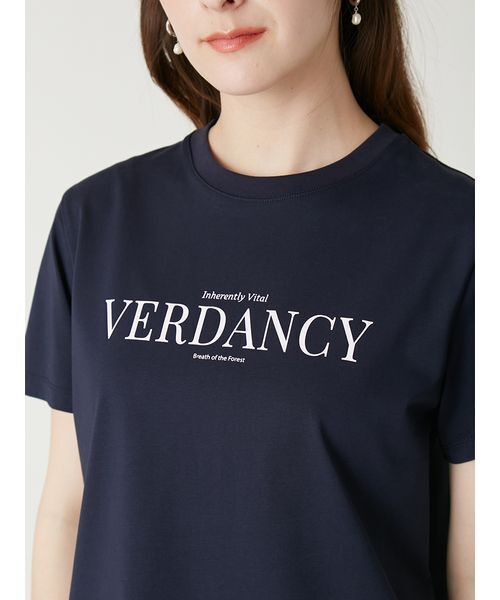 FRAY I.D(フレイアイディー)の「タイプライターロゴプリントTシャツ(Tシャツ/カットソー・レディース・ホワイト/ピンク/ネイビー・F)」の10枚目の写真