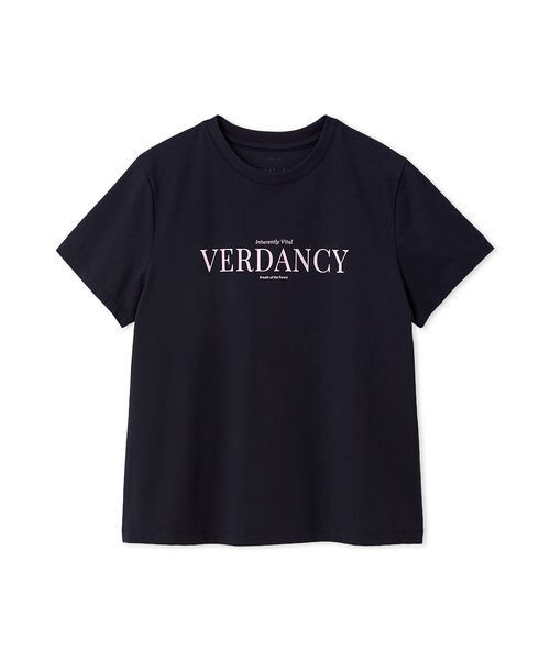 FRAY I.D(フレイアイディー)の「タイプライターロゴプリントTシャツ(Tシャツ/カットソー・レディース・ホワイト/ピンク/ネイビー・F)」の15枚目の写真