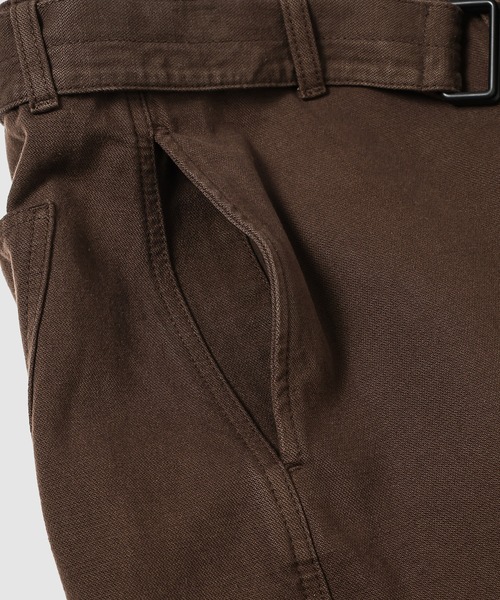 LEMAIRE（ルメール）の「TWISTED BELTED PANTS（その他パンツ・メンズ・ブラウン系その他・S/M）」の3枚目の写真