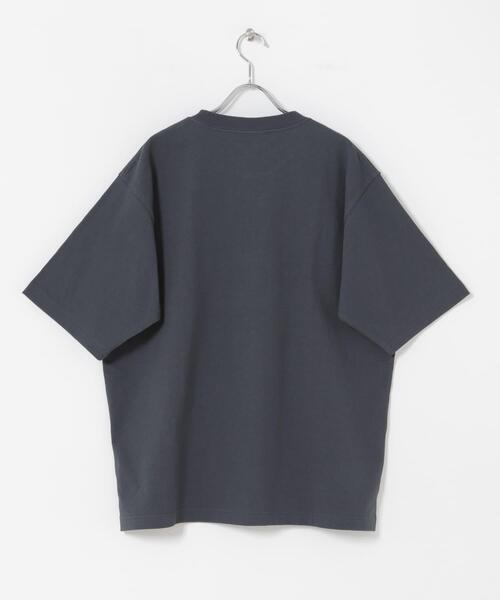 FORK&SPOON（フォークアンドスプーン）の「FORK&SPOON　POSTワンポイントTシャツ（Tシャツ/カットソー・メンズ・オフホワイト/チャコールグレー・5/4）」の21枚目の写真