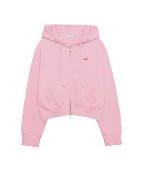 AMESWORLDWIDE(アメスワールドワイド)の「BASIC SMALL LOGO HOODIE ZIP UP PINK(パーカー・レディース・その他・LARGE/MEDIUM/SMALL)」の10枚目の写真