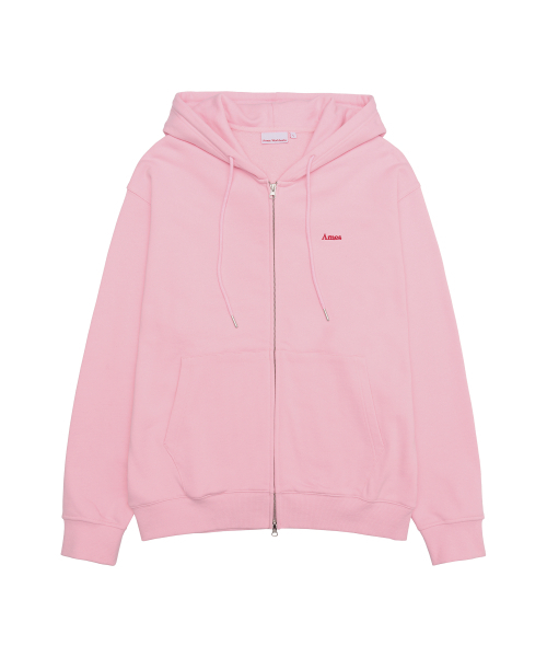 AMESWORLDWIDE(アメスワールドワイド)の「BASIC SMALL LOGO HOODIE ZIP UP PINK(パーカー・レディース・その他・LARGE/MEDIUM/SMALL)」の11枚目の写真