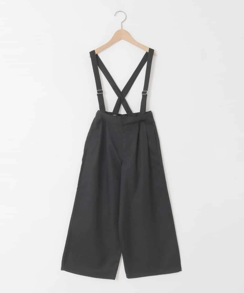 a.v.v（アーヴェヴェ）の「[120-160]【接触冷感】麻調サス付きワイドパンツ（その他パンツ・キッズ・ブラック/ベージュ・120/130/140/150/160）」の20枚目の写真