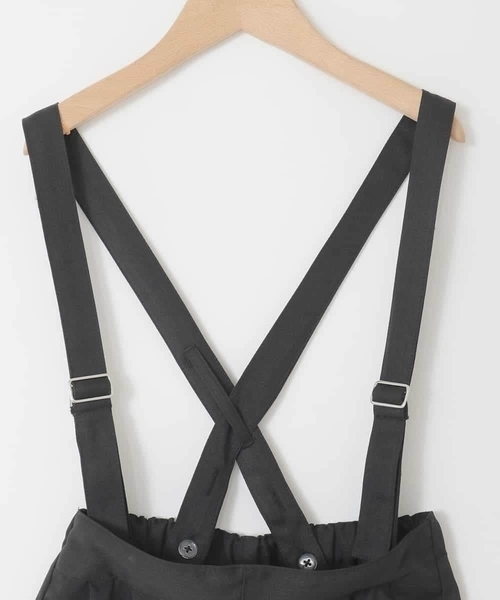a.v.v（アーヴェヴェ）の「[120-160]【接触冷感】麻調サス付きワイドパンツ（その他パンツ・キッズ・ブラック/ベージュ・120/130/140/150/160）」の22枚目の写真