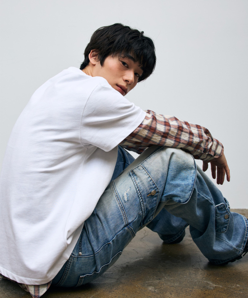 VETEZE（ベテゼ）の「Washed Cargo Denim Detail Pants（デニムパンツ・レディース・ブルー系その他・1/2/3）」の19枚目の写真