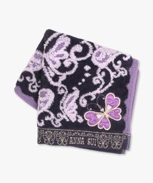 ANNA SUI（アナスイ）の「バタフライ&ハートタオルハンカチ（ハンカチ/ハンドタオル）」