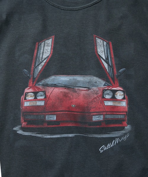 SALT&MUGS(ソルトアンドマグス)の「Speed Legend(Tシャツ/カットソー・メンズ・ホワイト/ブラック・SMALL/MEDIUM/LARGE/X-LARGE)」の7枚目の写真