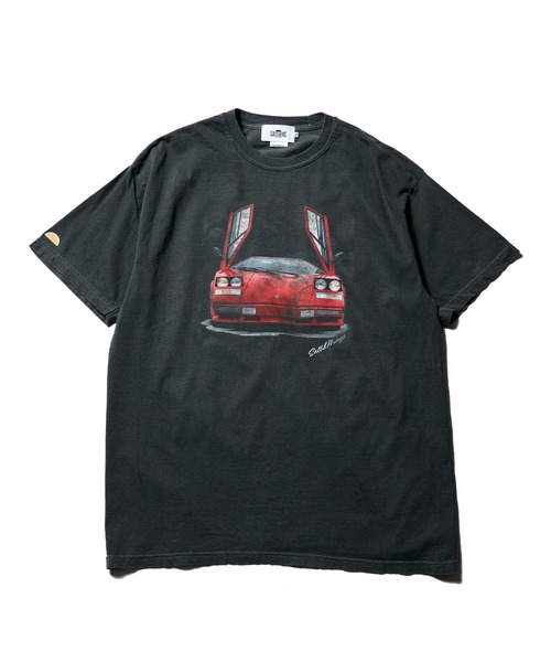 SALT&MUGS(ソルトアンドマグス)の「Speed Legend(Tシャツ/カットソー・メンズ・ホワイト/ブラック・SMALL/MEDIUM/LARGE/X-LARGE)」の3枚目の写真
