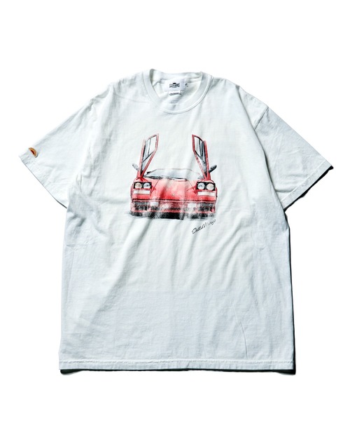 SALT&MUGS(ソルトアンドマグス)の「Speed Legend(Tシャツ/カットソー・メンズ・ホワイト/ブラック・SMALL/MEDIUM/LARGE/X-LARGE)」の5枚目の写真