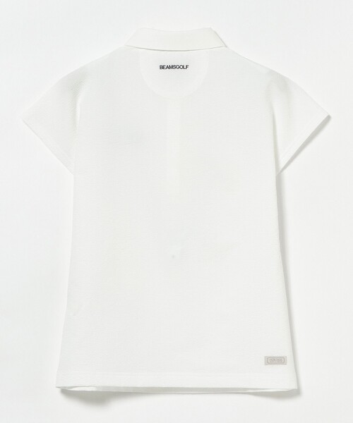 BEAMS GOLF(ビームスゴルフ)の「PURPLE LABEL / MONTAUK フレンチスリーブ シャツ(シャツ/ブラウス・レディース・ネイビー/グリーン/ホワイト・MEDIUM/SMALL/LARGE)」の12枚目の写真