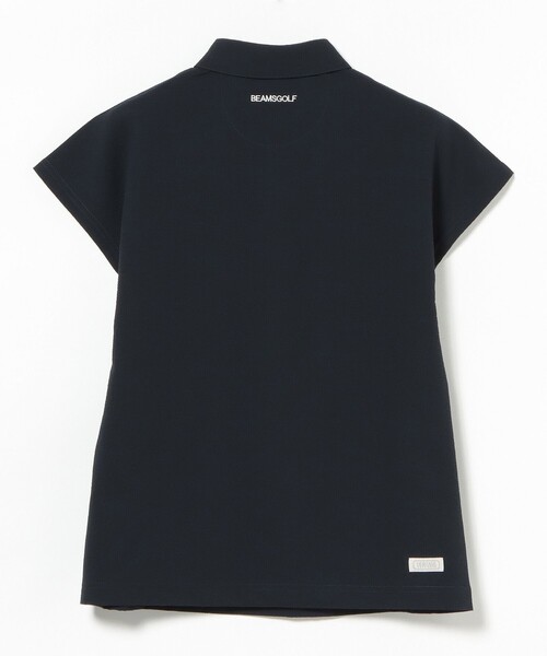 BEAMS GOLF(ビームスゴルフ)の「PURPLE LABEL / MONTAUK フレンチスリーブ シャツ(シャツ/ブラウス・レディース・ネイビー/グリーン/ホワイト・MEDIUM/SMALL/LARGE)」の7枚目の写真