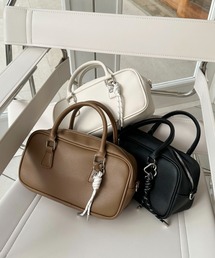 archives | チャーム付きスクエアボストンバッグ(ボストンバッグ)