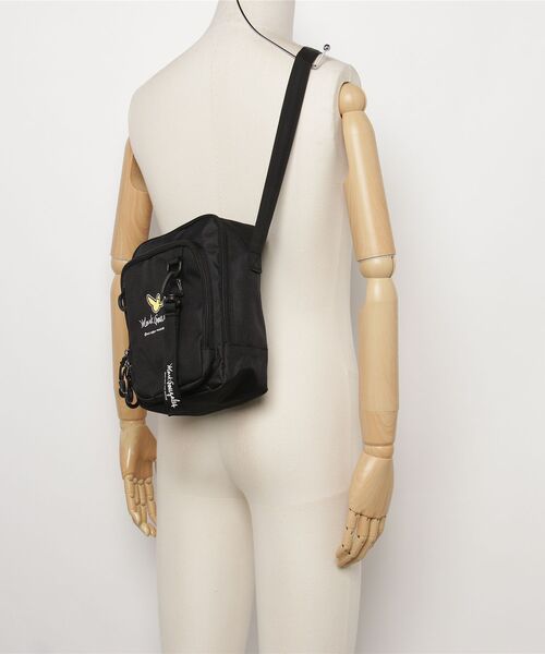 Mark Gonzales（マーク・ゴンザレス）の「【Mark Gonzales/マーク ゴンザレス】アートワークデザインコレクション スクエアミニ ショルダーバッグ（ショルダーバッグ・メンズ・ブラック系2/ブラック系1・FREE）」の6枚目の写真