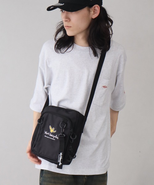 Mark Gonzales(マーク・ゴンザレス)の「【Mark Gonzales/マーク ゴンザレス】アートワークデザインコレクション スクエアミニ ショルダーバッグ(ショルダーバッグ・メンズ・ブラック系2/ブラック系1・FREE)」の7枚目の写真