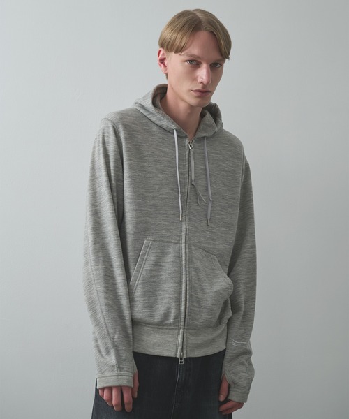 Product Twelve】Super 140's /130's Melino Wool Zip Up Parka