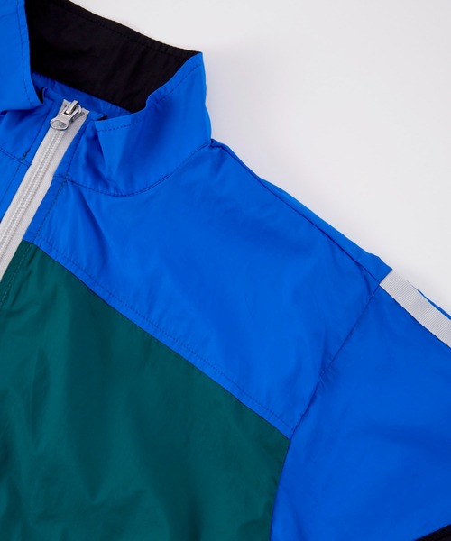 Ocean&Ground（オーシャン&グラウンド）の「ﾗｲﾝｽﾘｰﾌﾞﾅｲﾛﾝﾜｲﾄﾞJKT（ナイロンジャケット・キッズ・ブルー/ブラック/ラベンダー・90/100/110/120）」の20枚目の写真