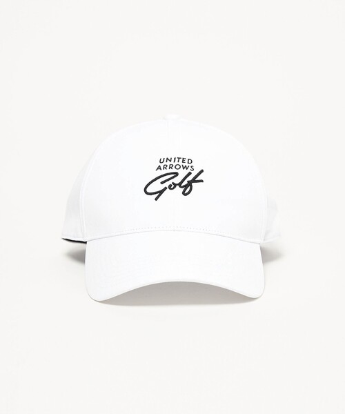 UNITED ARROWS GOLF(ユナイテッドアローズゴルフ)の「スポーティ ロゴ キャップ(キャップ・メンズ・ホワイト/ブラック・FREE)」の14枚目の写真