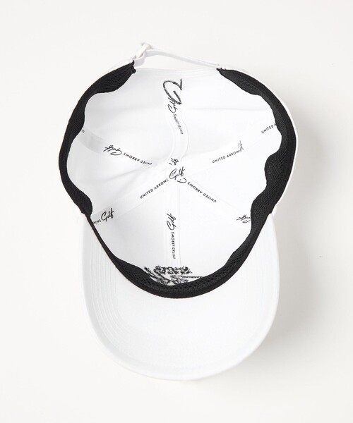 UNITED ARROWS GOLF(ユナイテッドアローズゴルフ)の「スポーティ ロゴ キャップ(キャップ・メンズ・ホワイト/ブラック・FREE)」の11枚目の写真
