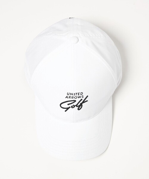 UNITED ARROWS GOLF(ユナイテッドアローズゴルフ)の「スポーティ ロゴ キャップ(キャップ・メンズ・ホワイト/ブラック・FREE)」の10枚目の写真