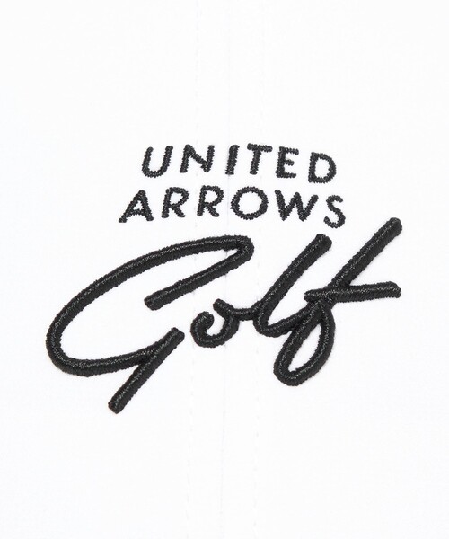 UNITED ARROWS GOLF(ユナイテッドアローズゴルフ)の「スポーティ ロゴ キャップ(キャップ・メンズ・ホワイト/ブラック・FREE)」の8枚目の写真