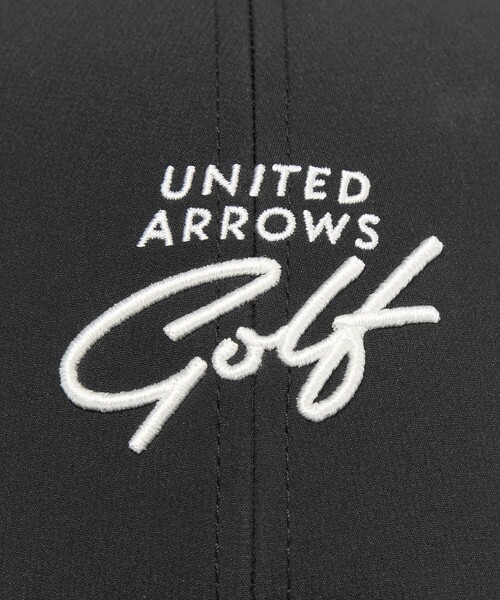 UNITED ARROWS GOLF(ユナイテッドアローズゴルフ)の「スポーティ ロゴ キャップ(キャップ・メンズ・ホワイト/ブラック・FREE)」の4枚目の写真