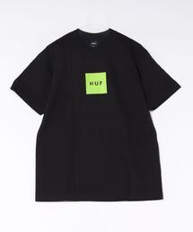 HUF ボックスロゴ半袖Tシャツ