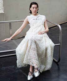 MAISON SPECIAL（メゾンスペシャル）の「【2026SUMMER PRE-ORDER】Embroidered Tiered Cami Dress/エンブロイダリーティアードキャミワンピース（ワンピース）」