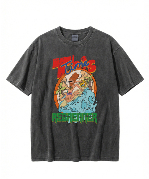 REBRENNER(リブレンナー)の「DTFディスタイムピグメント半袖Tシャツ(Tシャツ/カットソー・レディース・その他・MEDIUM/LARGE/X-LARGE/2XL)」の4枚目の写真