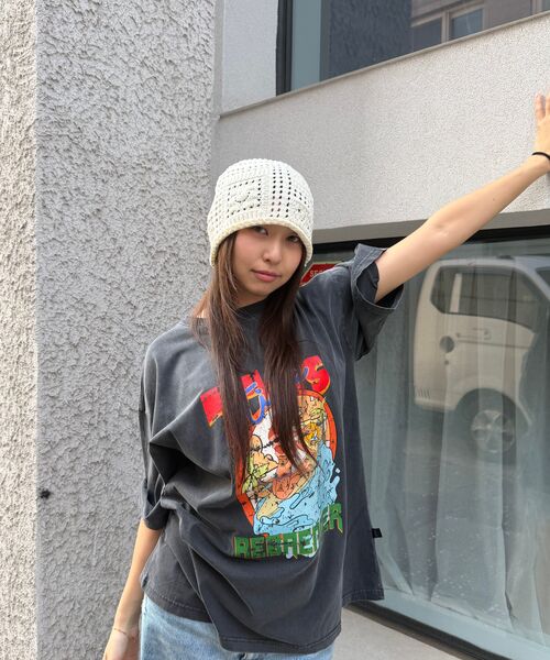 REBRENNER(リブレンナー)の「DTFディスタイムピグメント半袖Tシャツ(Tシャツ/カットソー・レディース・その他・MEDIUM/LARGE/X-LARGE/2XL)」の7枚目の写真