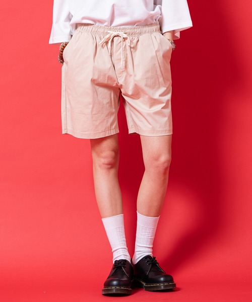 a.p.o.v.(エーピーオービー)の「a.p.o.v. コットンイージーショートパンツ(チノパンツ・メンズ・ベージュ/ホワイト/ブラック/グレー/カーキ・L)」の4枚目の写真