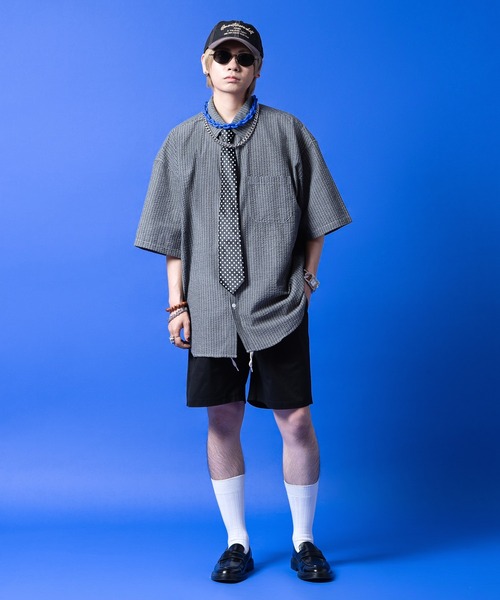 a.p.o.v.(エーピーオービー)の「a.p.o.v. コットンイージーショートパンツ(チノパンツ・メンズ・ベージュ/ホワイト/ブラック/グレー/カーキ・L)」の9枚目の写真
