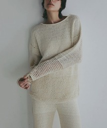ETRE TOKYO | シアークロシェニットプルオーバー(ニット/セーター)