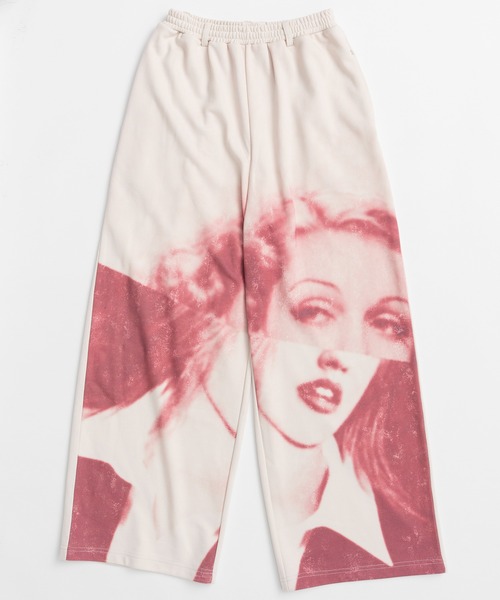 PRANK PROJECT（プランクプロジェクト）の「【2026Summer Pre-Order】フェイスプリントスウェットパンツ / Face Print Sweatpants（スウェットパンツ・レディース・グレー/オフホワイト・36/38）」の15枚目の写真