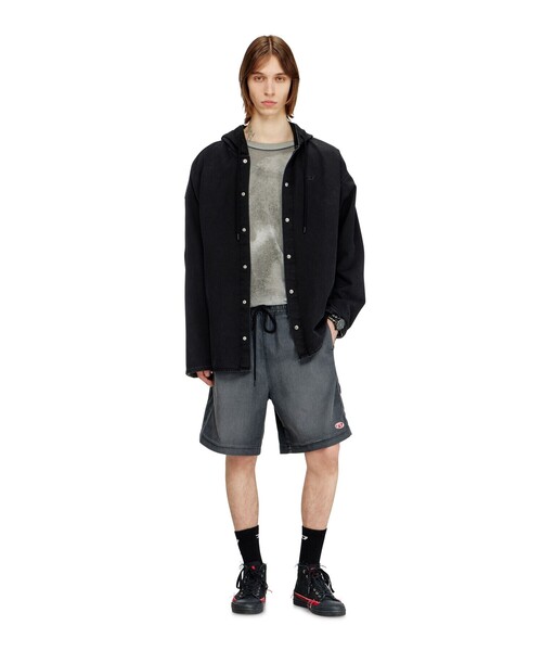 メンズ ショートパンツ D-BOXY-NE(デニムパンツ)|DIESEL メンズ ショートパンツ D-BOXY-NE(デニムパンツ)|DIESEL