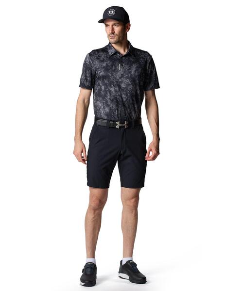 UNDER ARMOUR(アンダーアーマー)の「UAドライブ クール プロ プリント ポロ(ゴルフ/メンズ)(ポロシャツ・メンズ・ブラック・L/XL/M/3XL/2XL/S)」の3枚目の写真