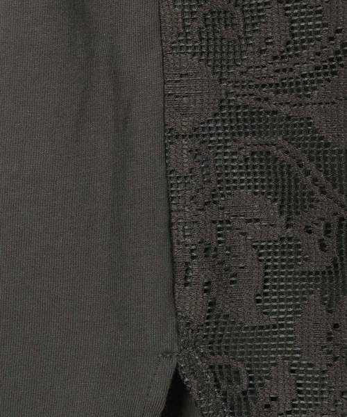 studio CLIP（スタディオクリップ）の「フロントレースドッキングタンクトップ（タンクトップ・レディース・スモーク/ライトグレー/アイボリー・FREE）」の12枚目の写真