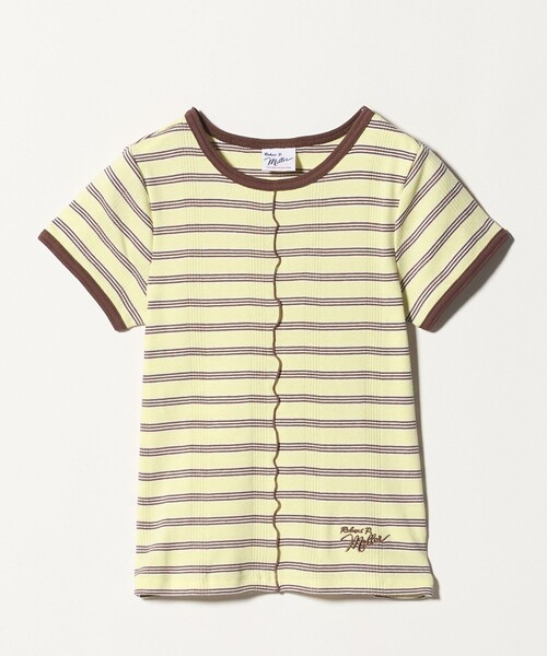 MILLER(ミラー)の「【別注】<Robert P. Miller>メローTシャツ / キッズ 140cm-150cm(Tシャツ/カットソー・キッズ・レッド/コバルトブルー/イエロー・150cm/140cm)」の3枚目の写真